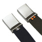 CHT Clip Chrome Buckle Webbed Belt