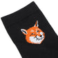 MKS Jacquard Fox Head Mid Socks