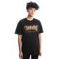 TSR Red Flame Print T-Shirt
