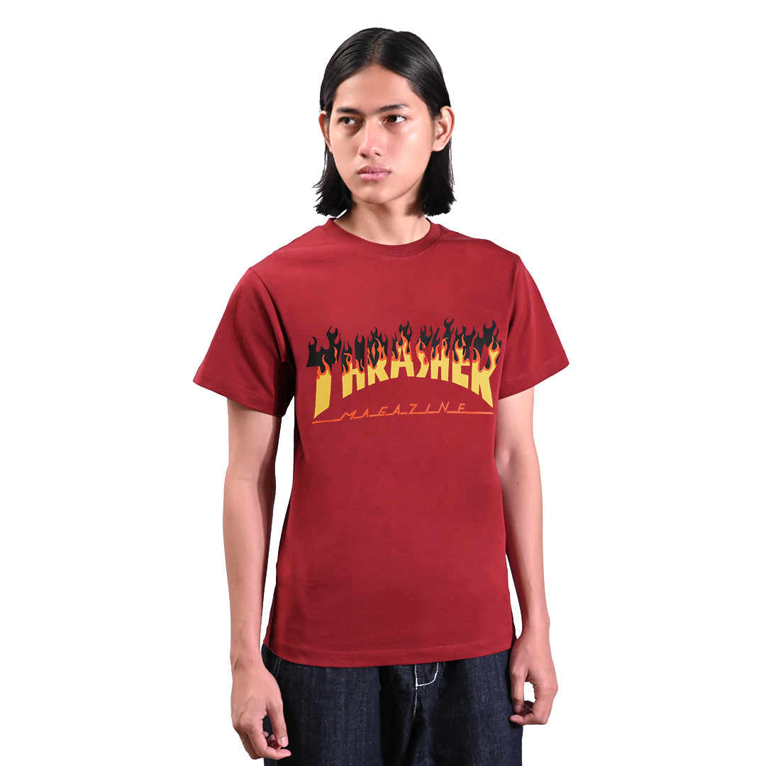 TSR BBQ Flames Logo T-Shirt