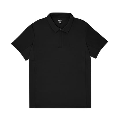 FOLX Active Luxtreme Front Zip Polo Shirt