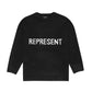 Represent Text Logo Knit Sweater