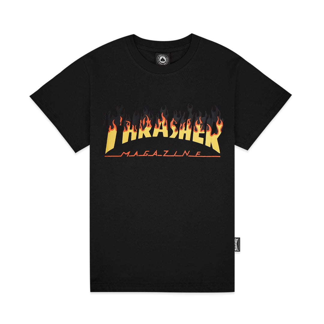 TSR BBQ Flames Logo T-Shirt