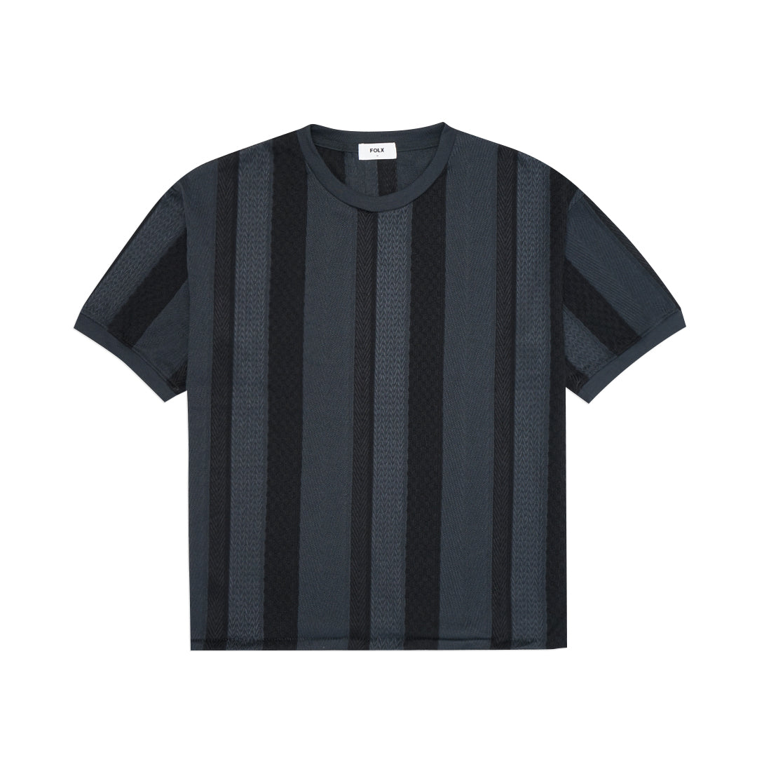 FOLX Vertical Knit Patterns T-Shirt