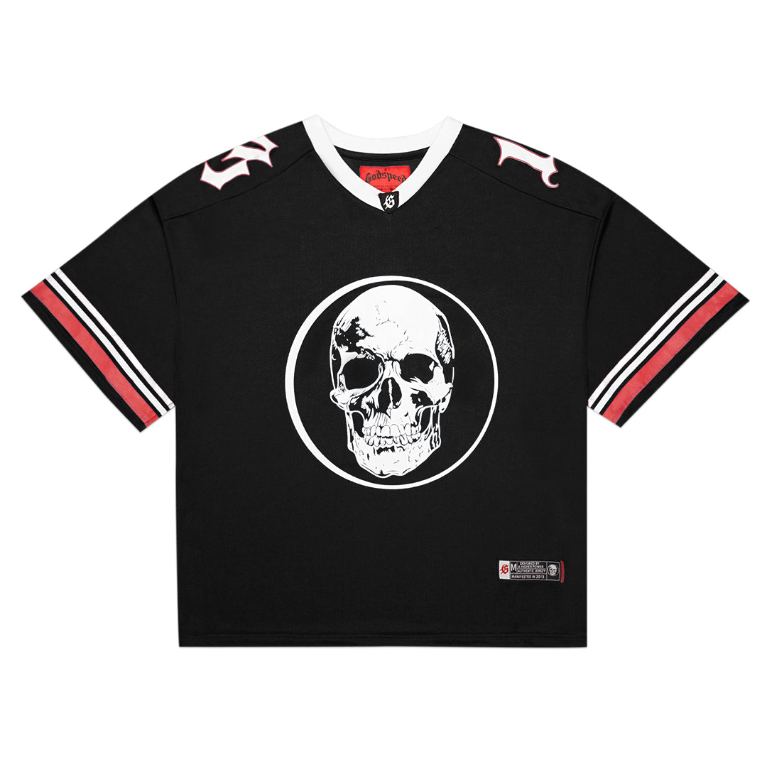 Godspeed Skull Jersey T-Shirt