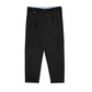 FOLX Front Pleats Cotton Cropped Trousers