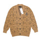 M7B Diamond Monogram Jacquard Cardigan