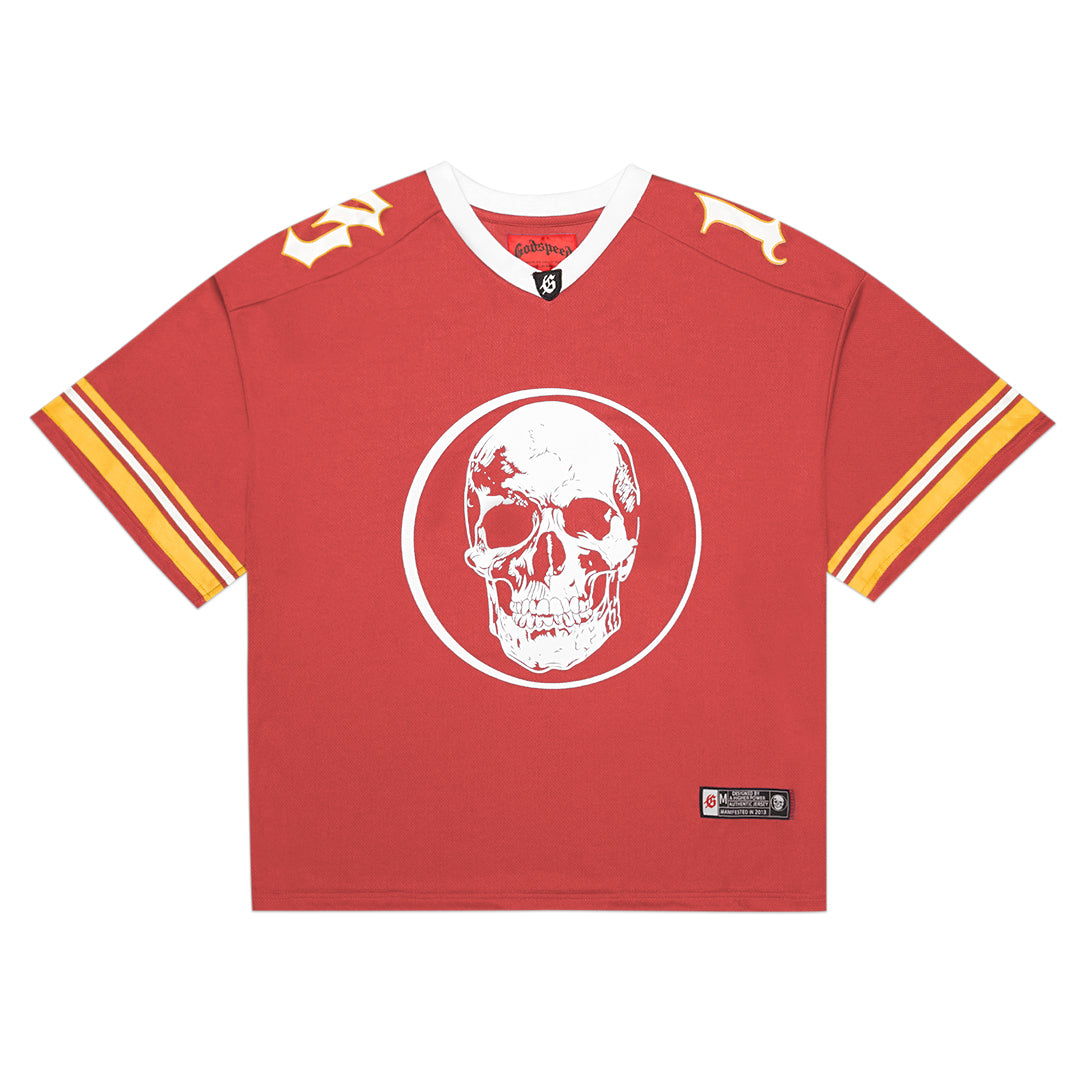 Godspeed Skull Jersey T-Shirt