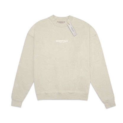 FOG Essentials Center Velvet Text Sweatshirt