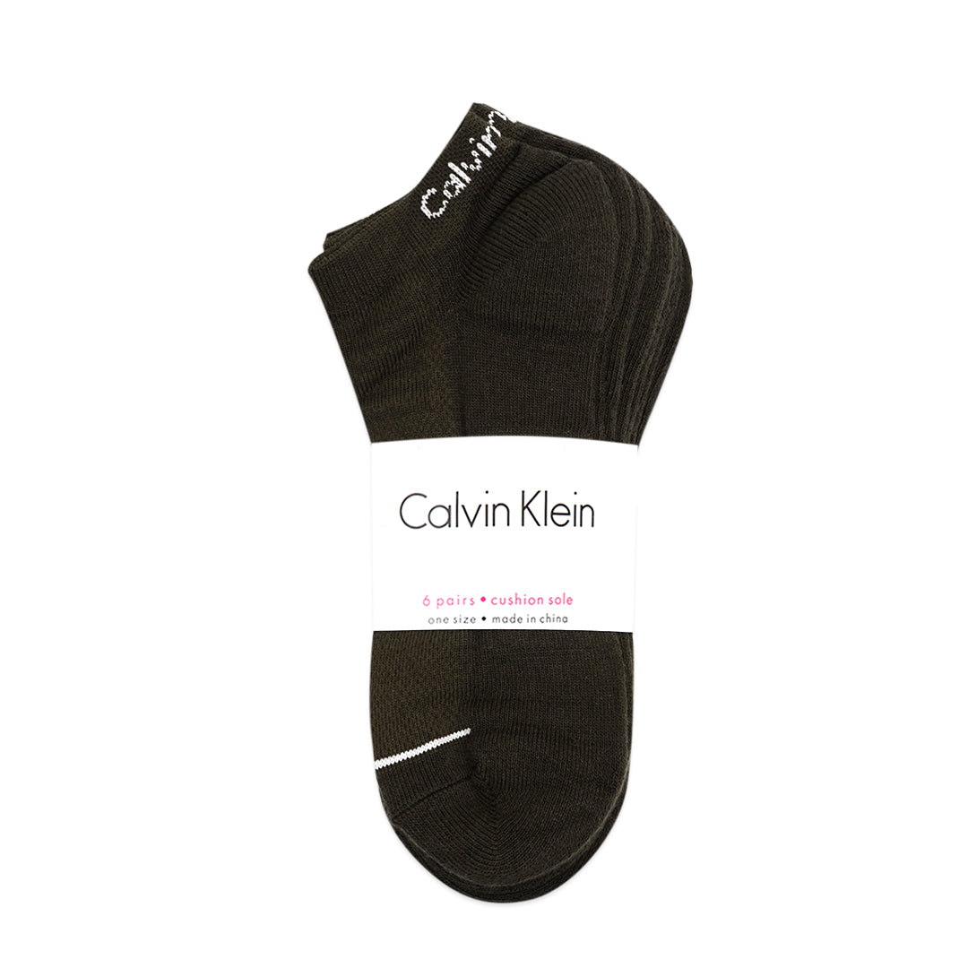 CK Cushion No Show Socks 6-Pair Pack