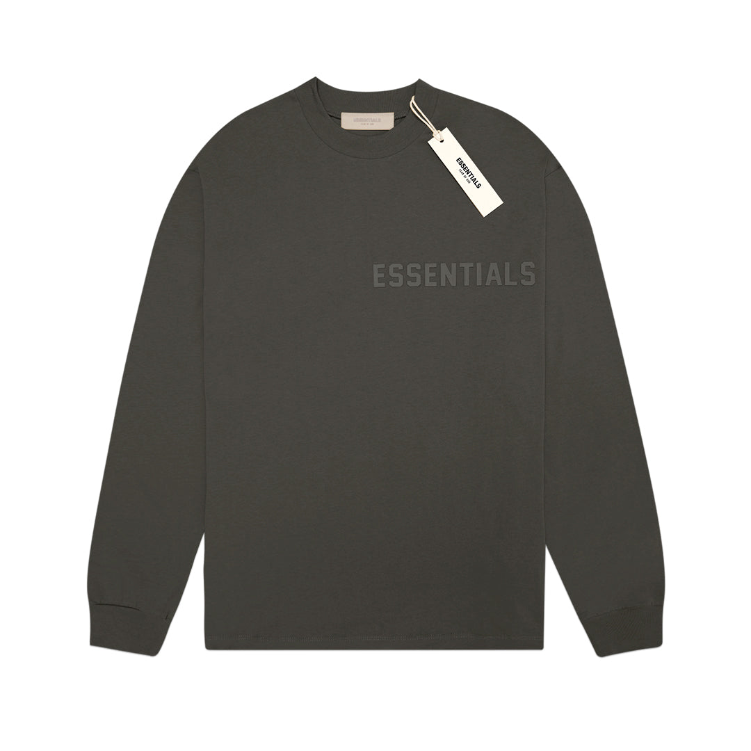 FOG Essentials Chest Solid Rubber Text Long Sleeve T-Shirt
