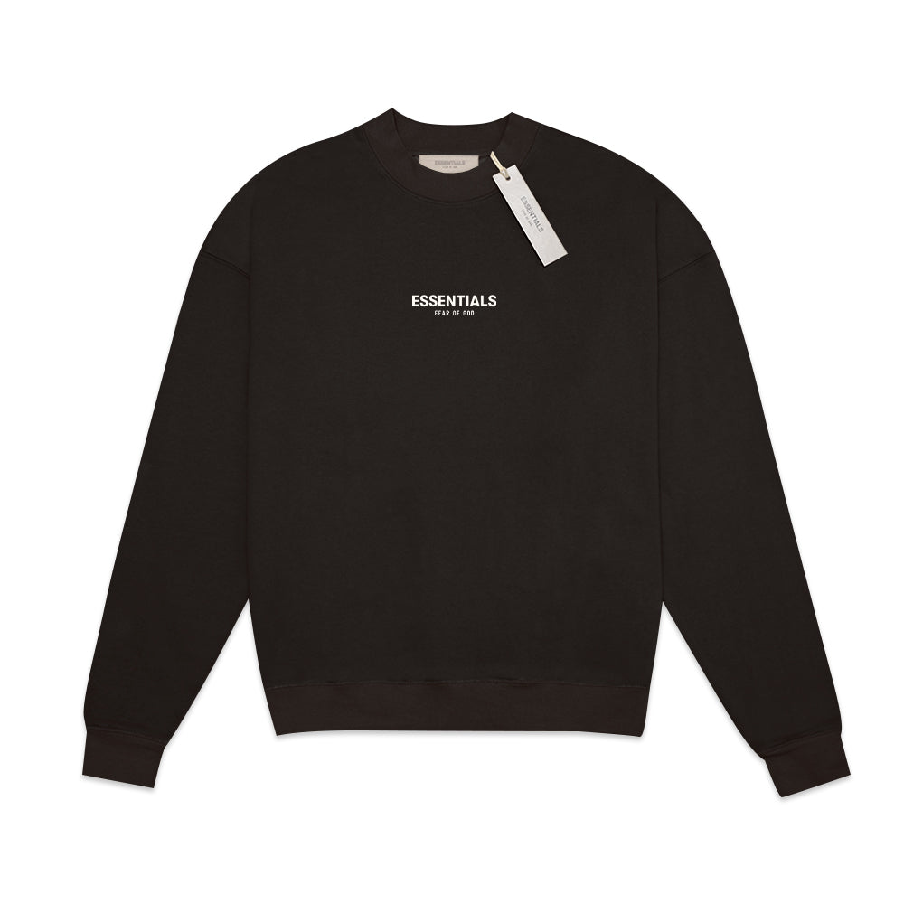 FOG Essentials Center Velvet Text Sweatshirt