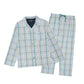Reserve Checkered Poplin Long Sleeve Pyjama Set