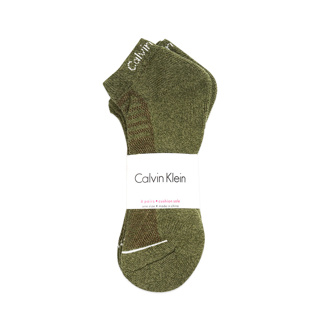CK Cushion No Show Socks 6-Pair Pack
