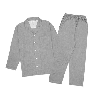 FOLX Solid Cotton Pyjamas Set