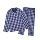 Reserve Checkered Poplin Long Sleeve Pyjama Set