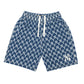M7B Classic Monogram Denim Shorts