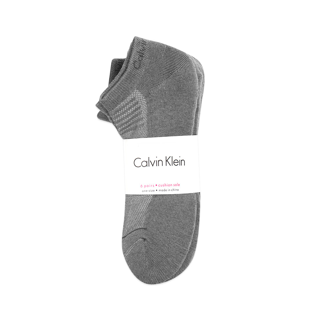 CK Cushion No Show Socks 6-Pair Pack