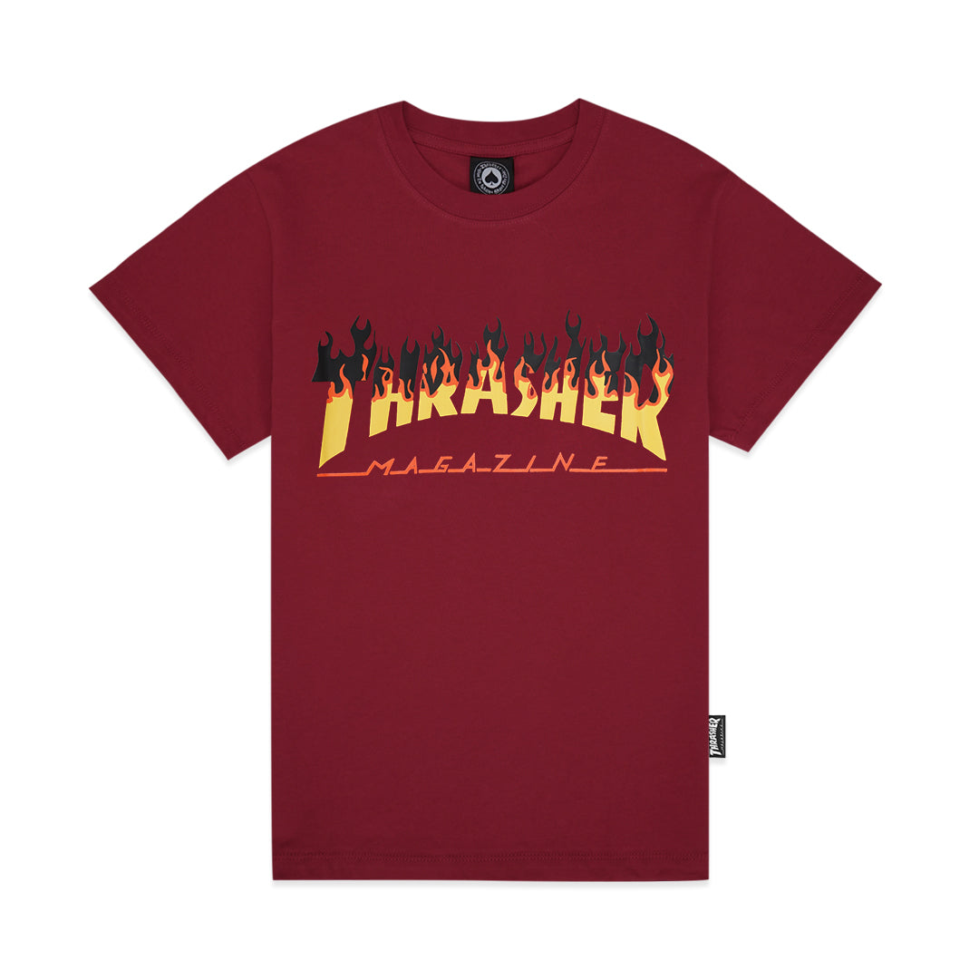 TSR BBQ Flames Logo T-Shirt