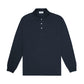 FOLX Basic Pique Long Sleeve Polo Shirt
