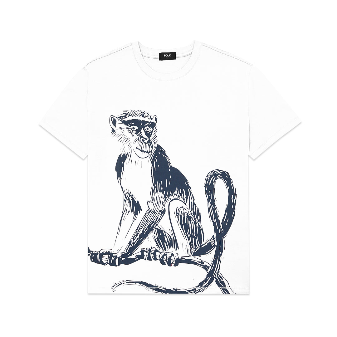 FOLX Monkey Print T-Shirt