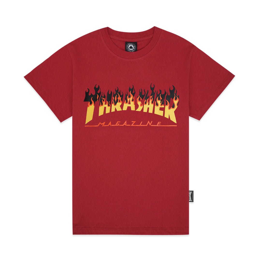 TSR BBQ Flames Logo T-Shirt
