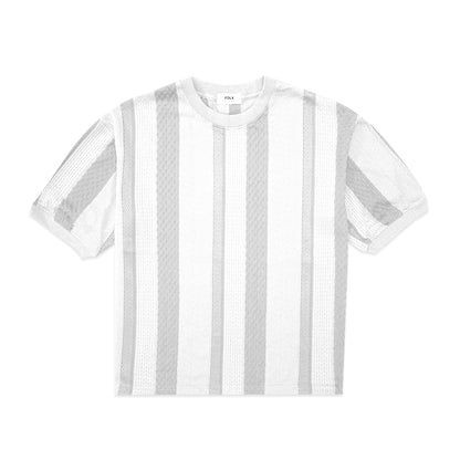 FOLX Vertical Knit Patterns T-Shirt