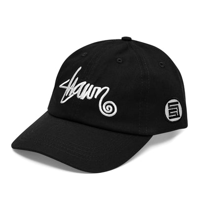SDOUBLE Shawn Script Strapback Cap