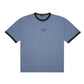 Kangol Embroidery Logo Big Size Ringer T-Shirt