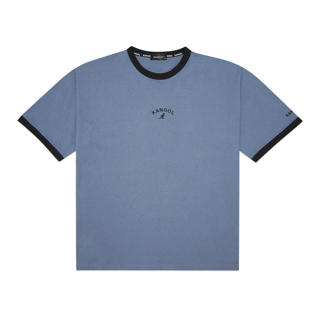 Kangol Embroidery Logo Big Size Ringer T-Shirt