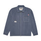 SDOUBLE Herringbone Denim Zip Jacket