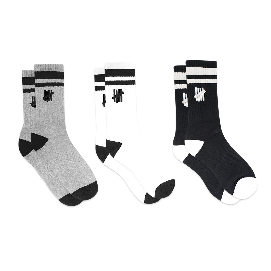 Undefeated Knit Logo Mid Socks