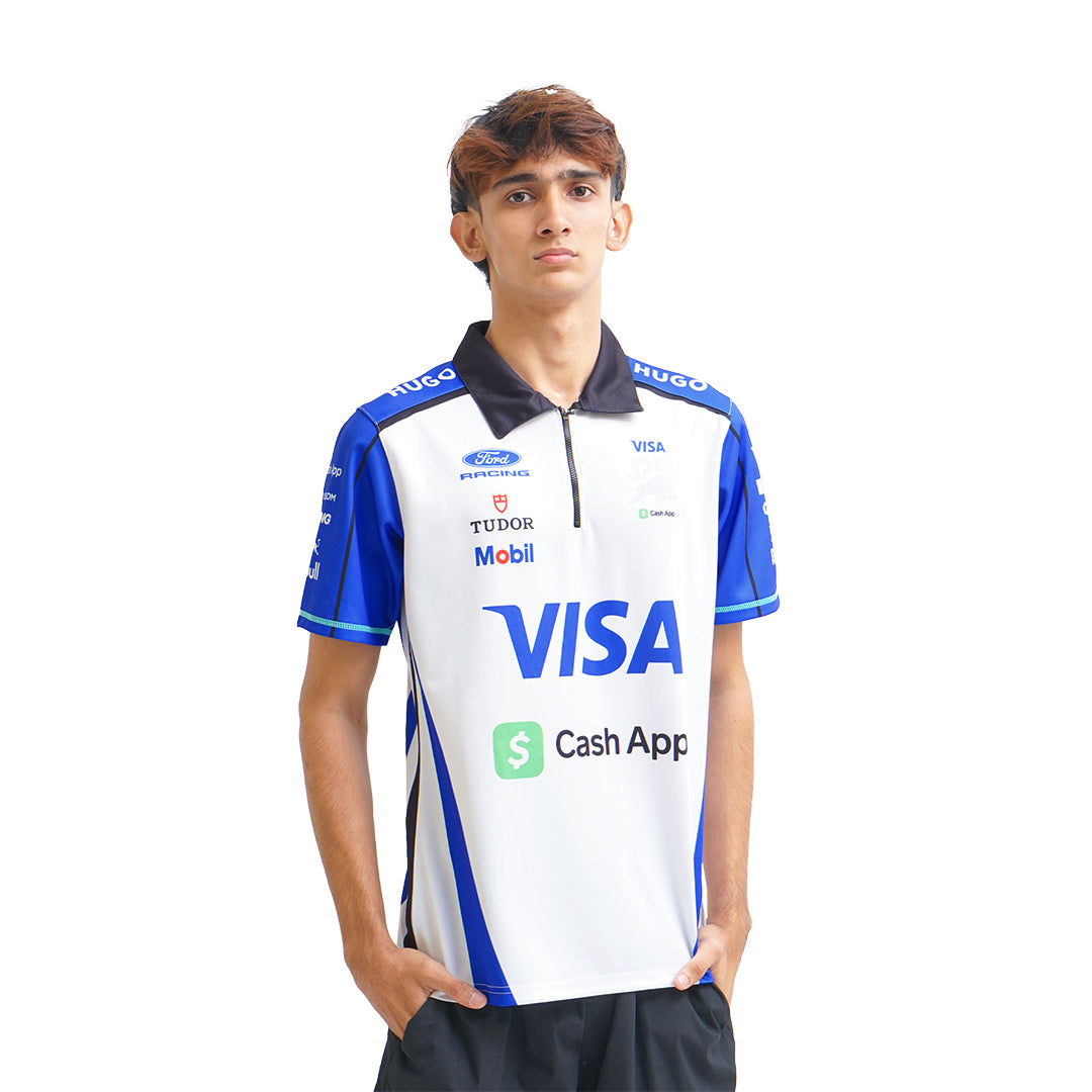 HGB X VCARB Quarter-Zip F1 Team 2026 Jersey Polo Shirt