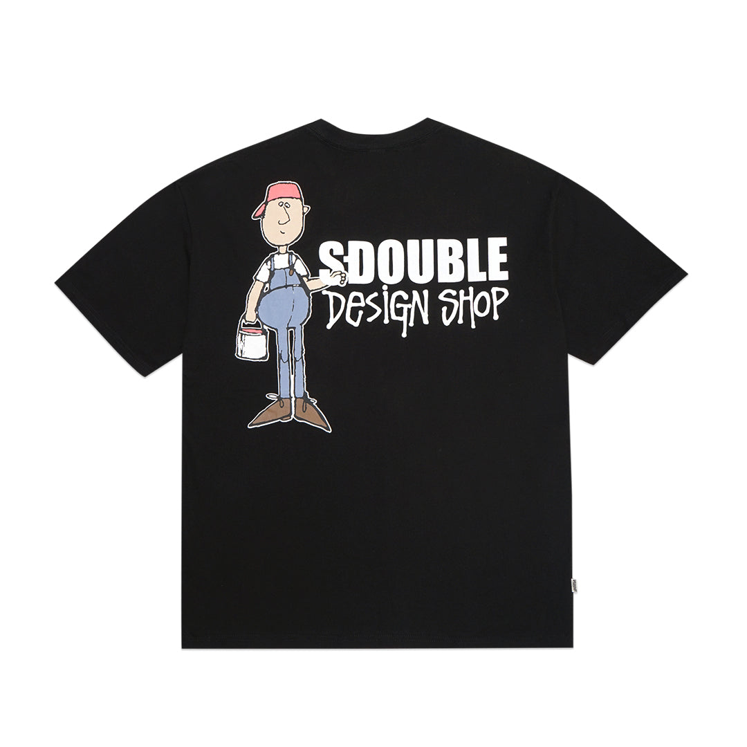 SDOUBLE Painter Graphic T-Shirt