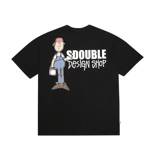 SDOUBLE Painter Graphic T-Shirt