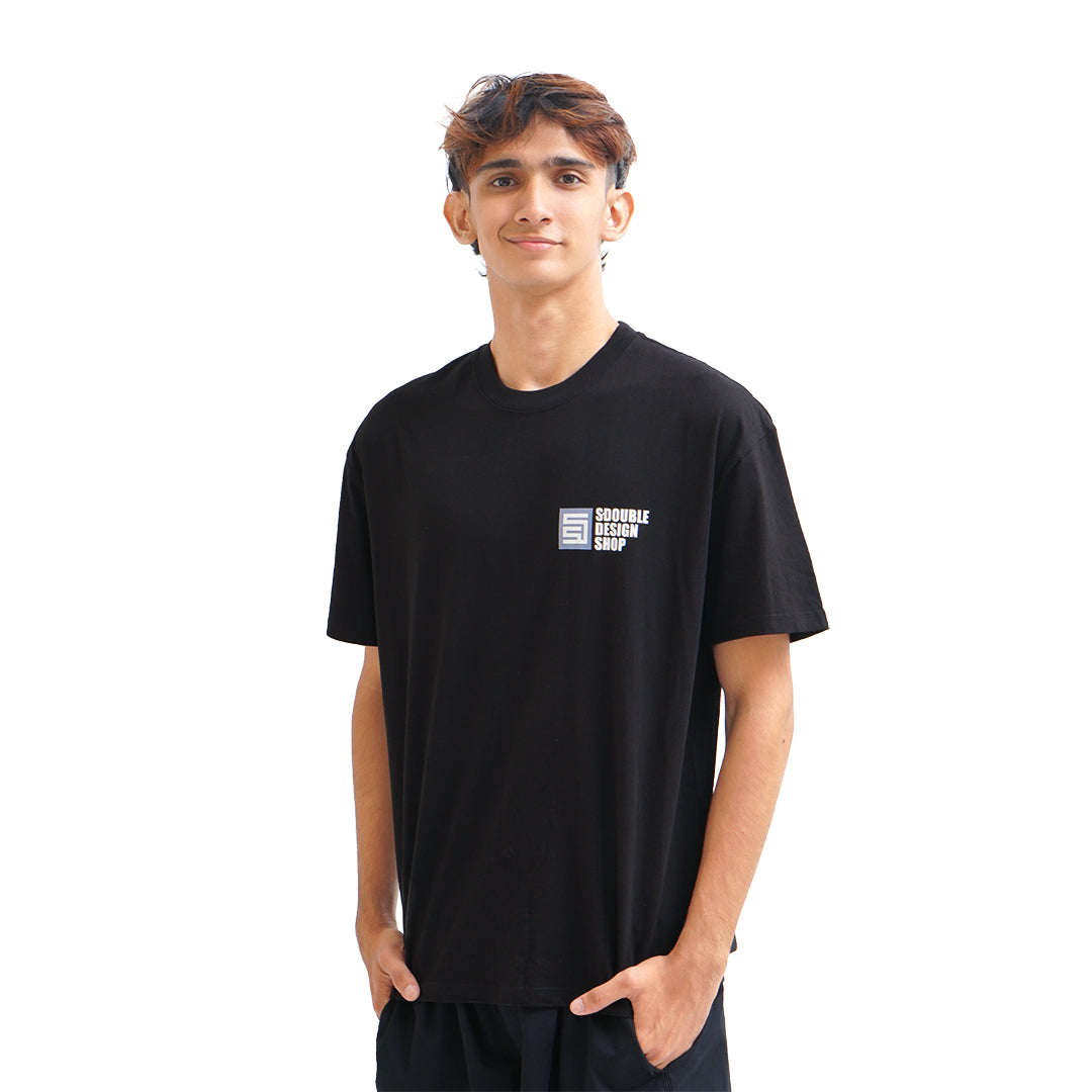 SDOUBLE Painter Graphic T-Shirt