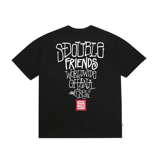 SDOUBLE Ohana and Crew Script T-Shirt