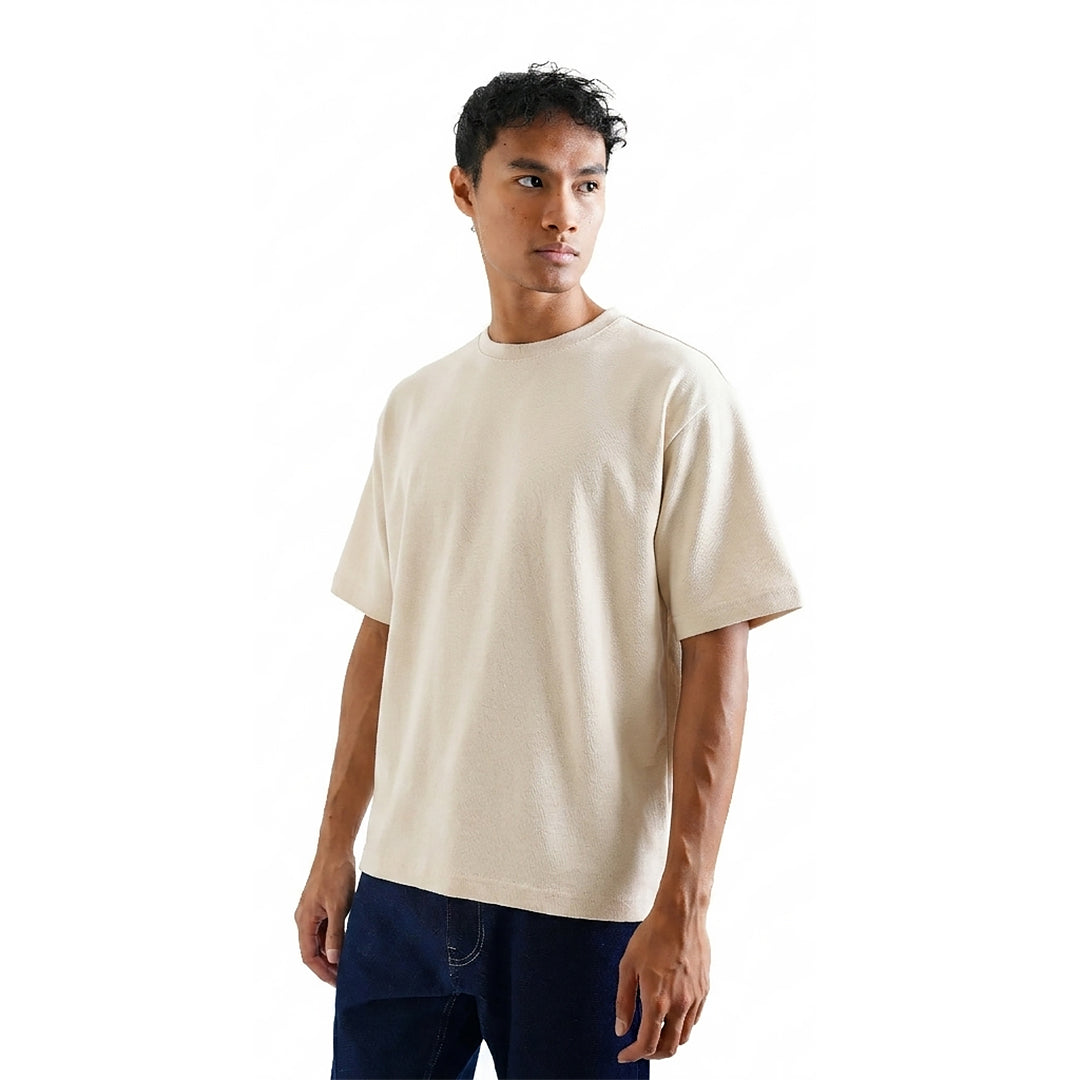 FOLX Strata Texture Oversized T-Shirt