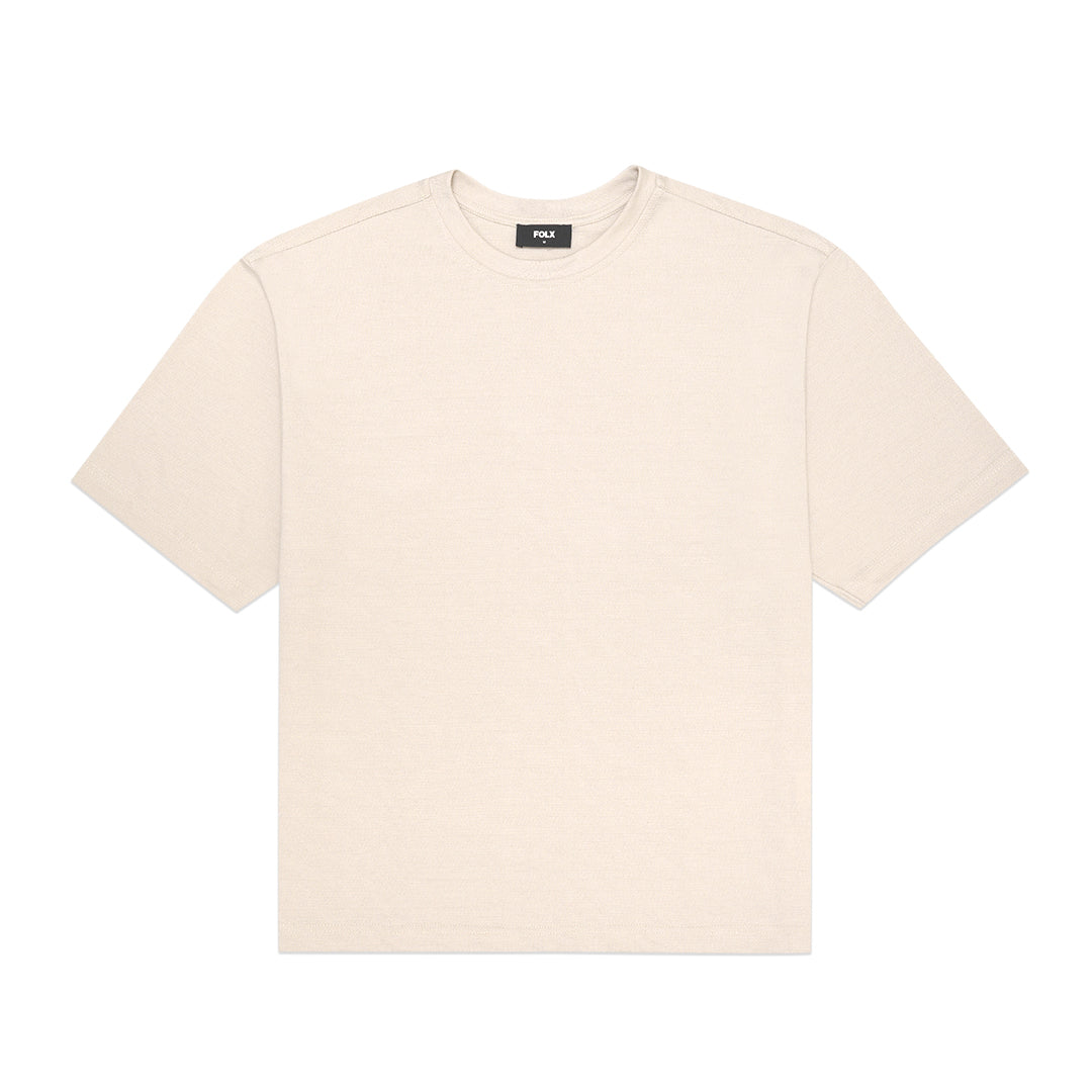 FOLX Strata Texture Oversized T-Shirt