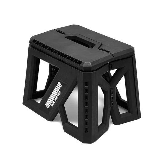 Neighborhood Diagonal Logo Foldable Short Chair
