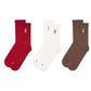 On Cloud Embroidery Logo Mid Socks 3-Pair Pack