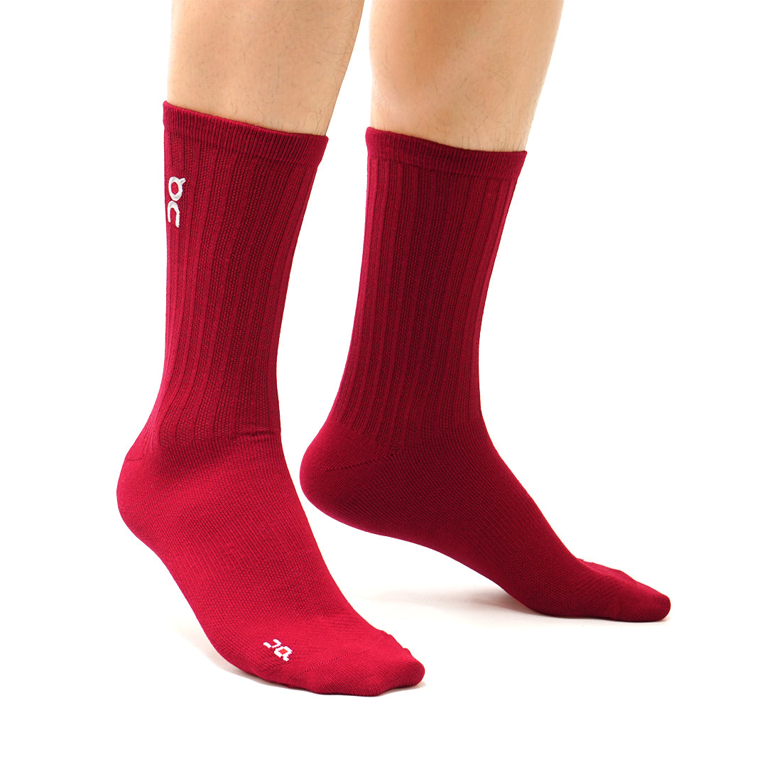 On Cloud Embroidery Logo Mid Socks 3-Pair Pack