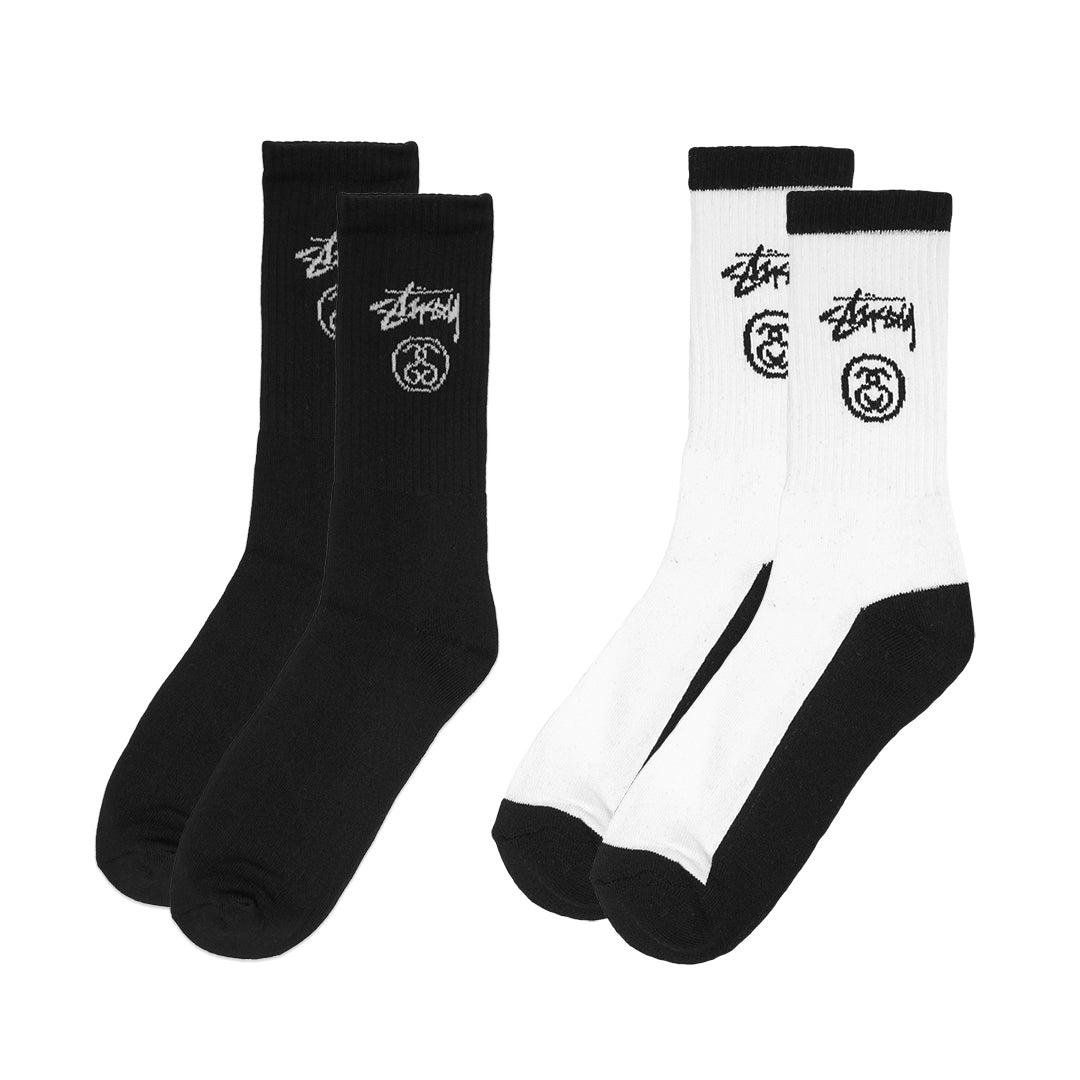 Stussy Stock Logo Crew Socks