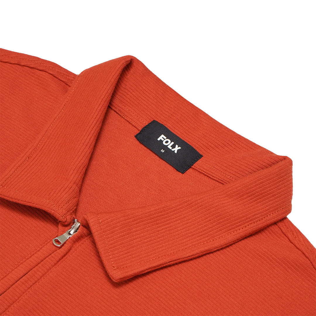 FOLX Ridge Zip Polo Shirt