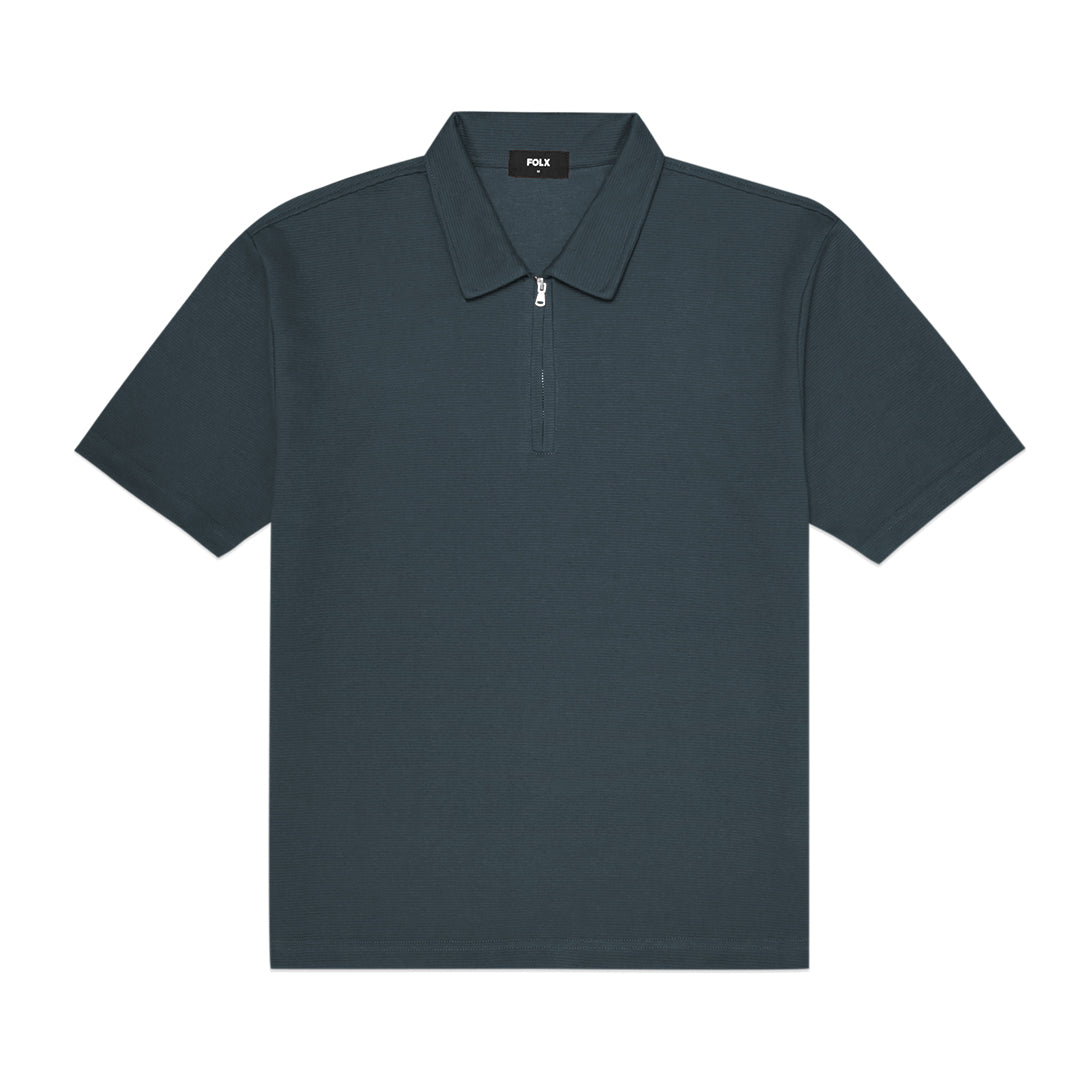 FOLX Ridge Zip Polo Shirt