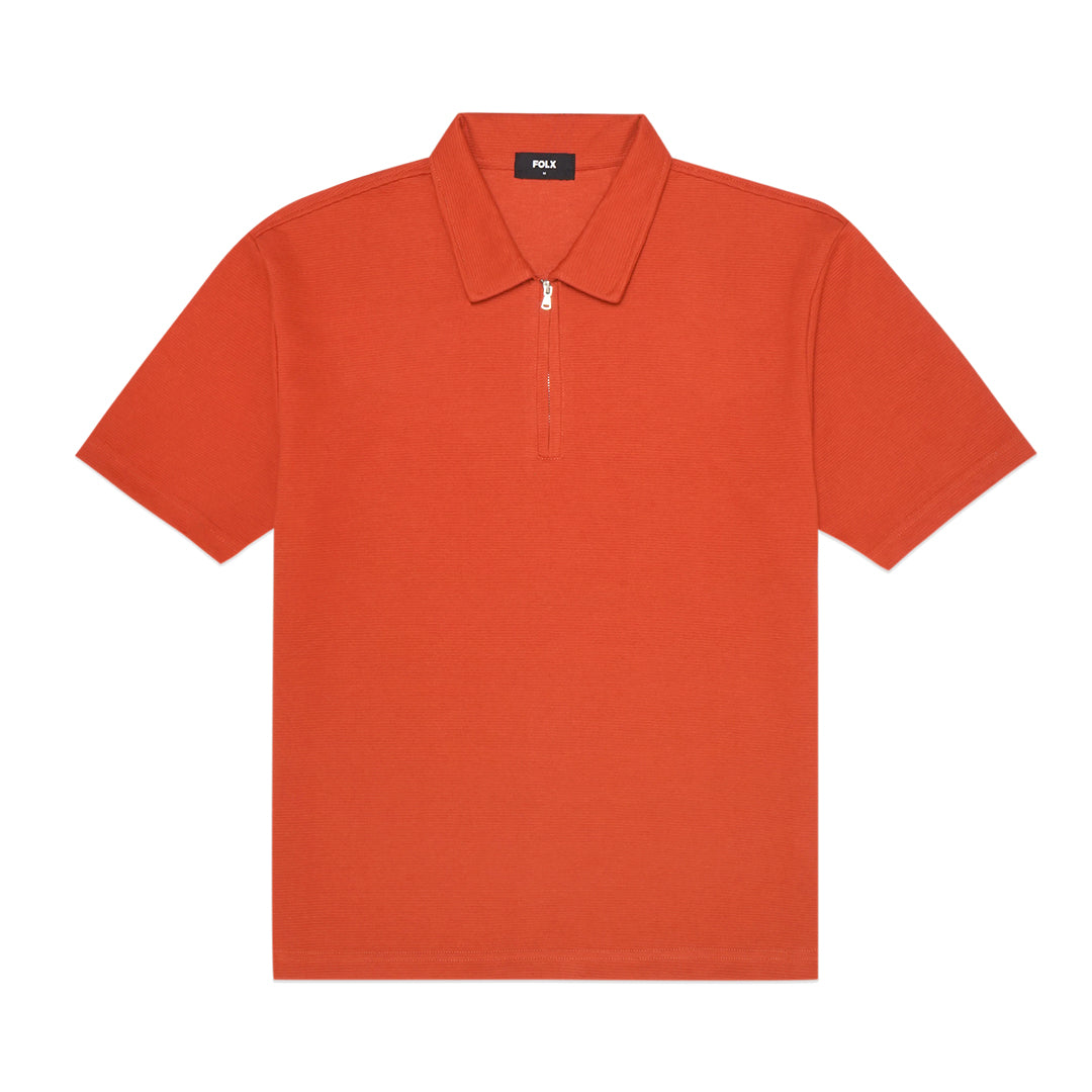 FOLX Ridge Zip Polo Shirt