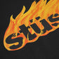 Stussy Flames Graphic T-Shirt