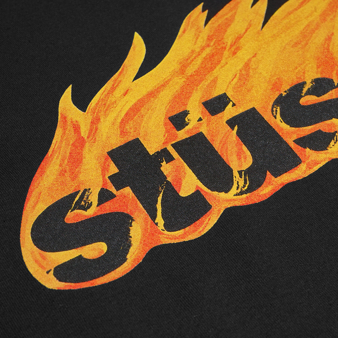 Stussy Flames Graphic T-Shirt