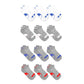 Wilson Back Logo Ankle Socks