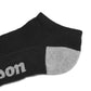 Wilson Bottom Logo Cushioned Low Cut Socks